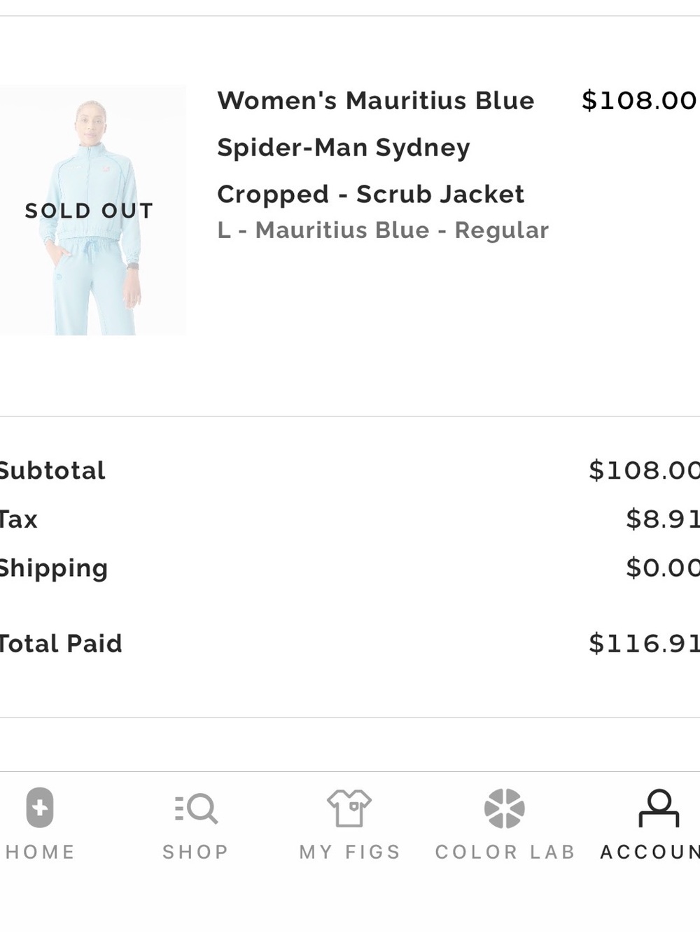 ✨SOLD✨ Figs Spiderman Jacket - Picture 8 of 8